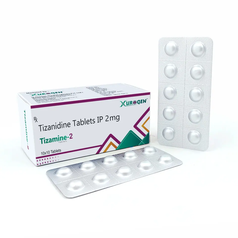 Tizanidine 2mg Tablet at Best Price for PCD Pharma Franchise